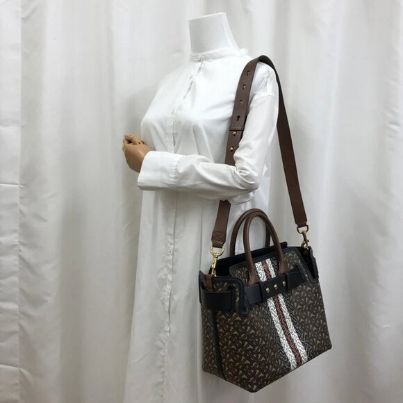 BURBERRY Monogram stripe Hand bag - Picture 15 of 16